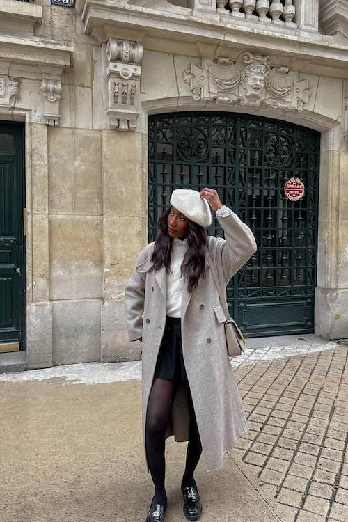 stylish date night outfit
