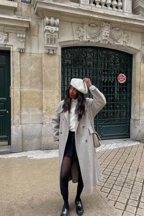 stylish date night outfit