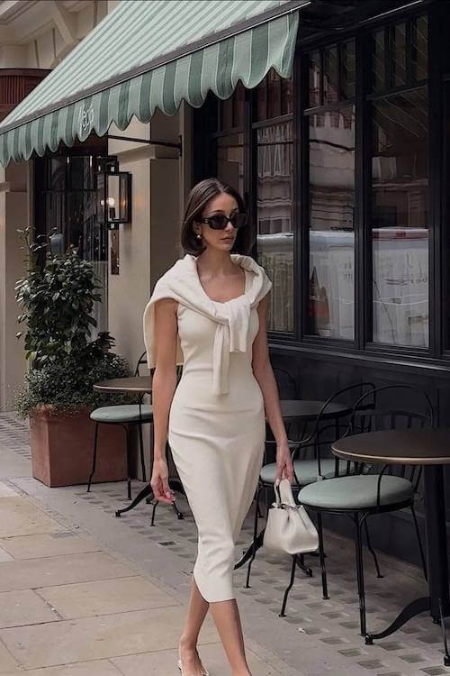 stylish date night outfit