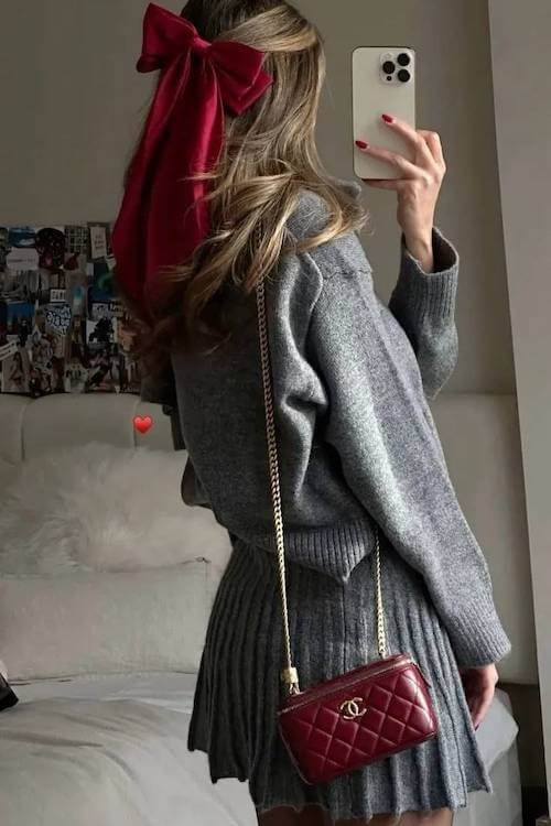 stylish date night outfit