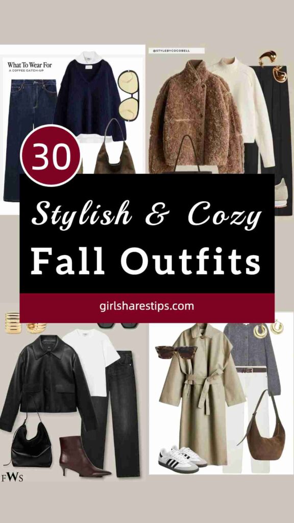 stylish fall outfits cozy