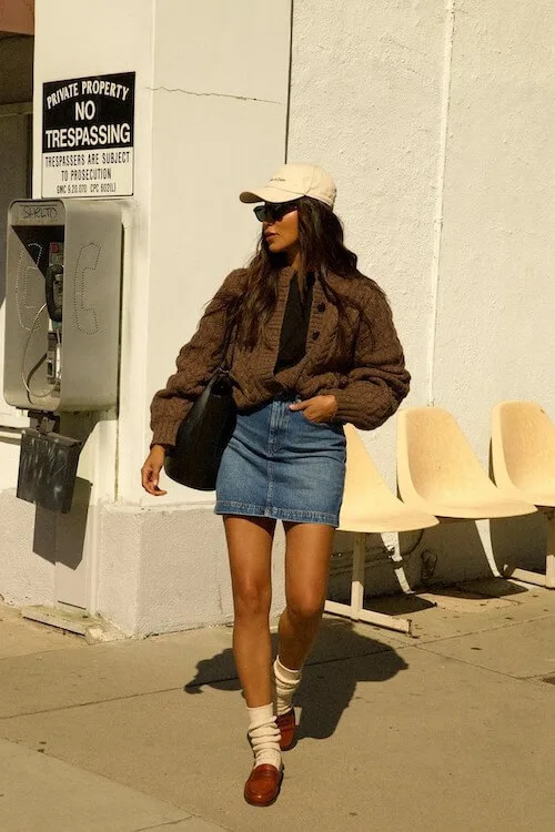 stylish loafers outfit ideas women