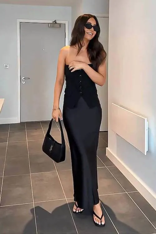 stylish summer date night outfit