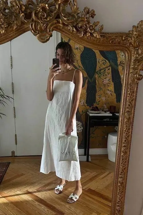 stylish summer date night outfit
