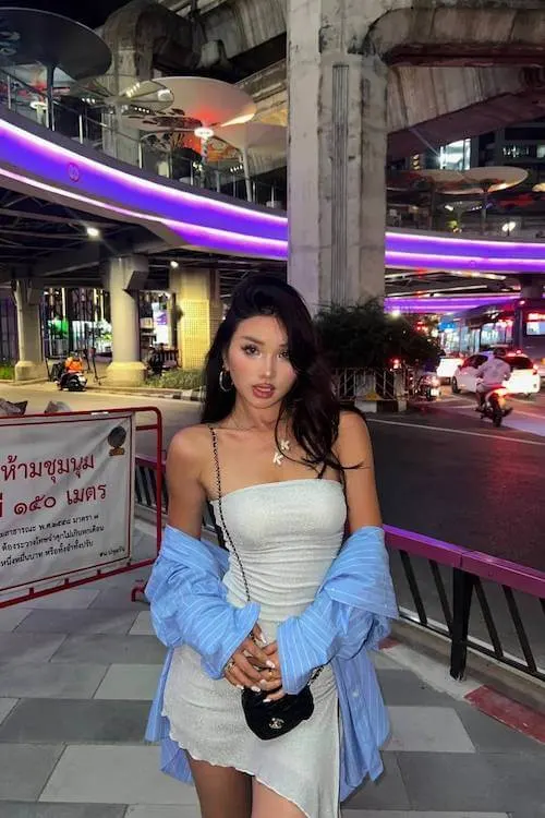 stylish summer date night outfit