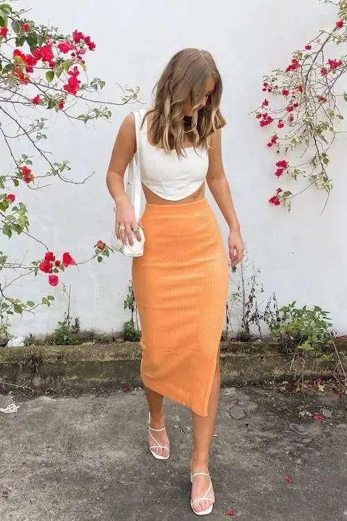stylish summer date night outfit