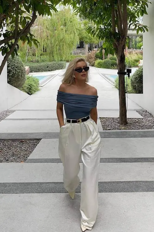 stylish summer date night outfit
