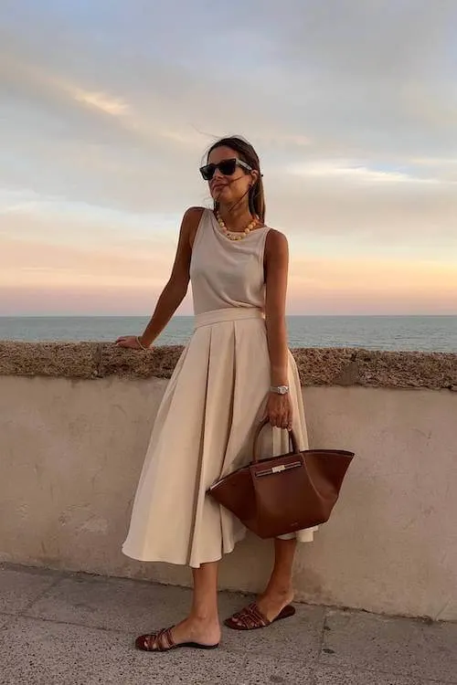 stylish summer date night outfit
