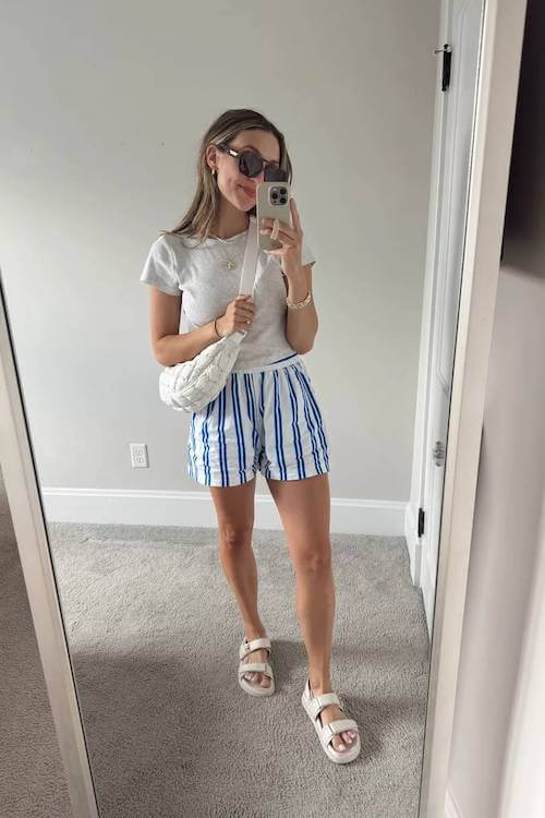 stylish summer vacation outfit