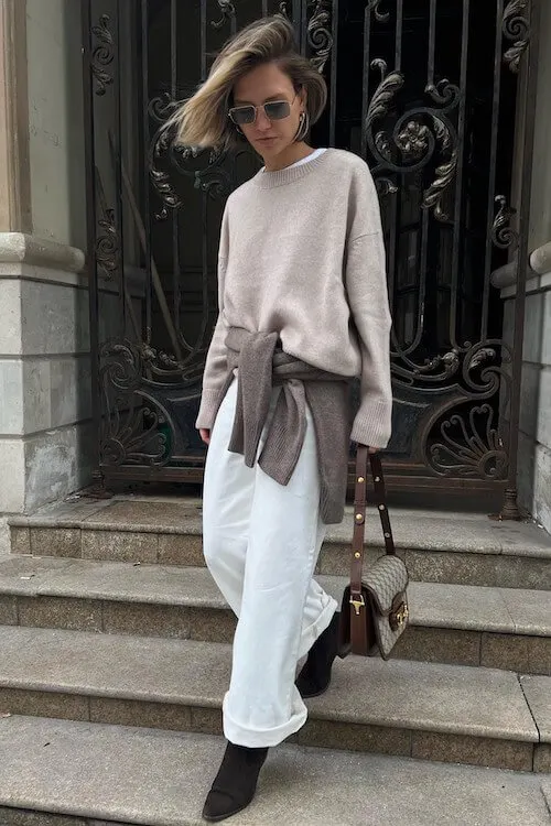 60+ Stylish White Pants Outfit Ideas For Every Occasion - Girl Shares Tips