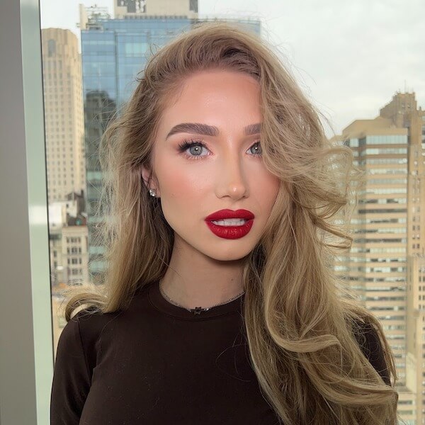 Classic Red Lips Holiday Glam