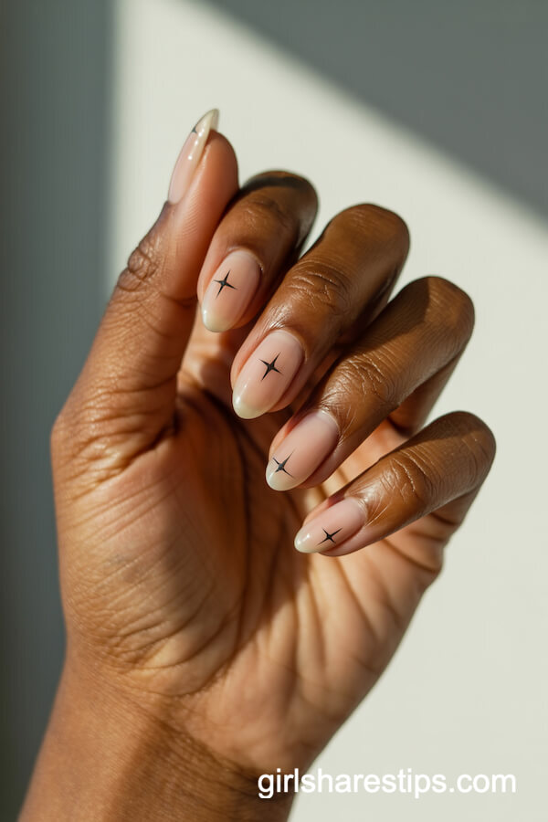 Nude with Tiny Stars
