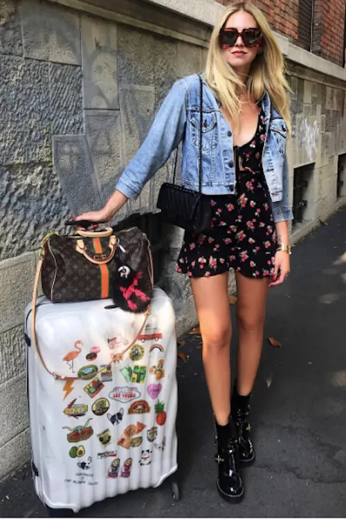 summer airport outfit
