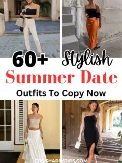 summer date outfits for women collage