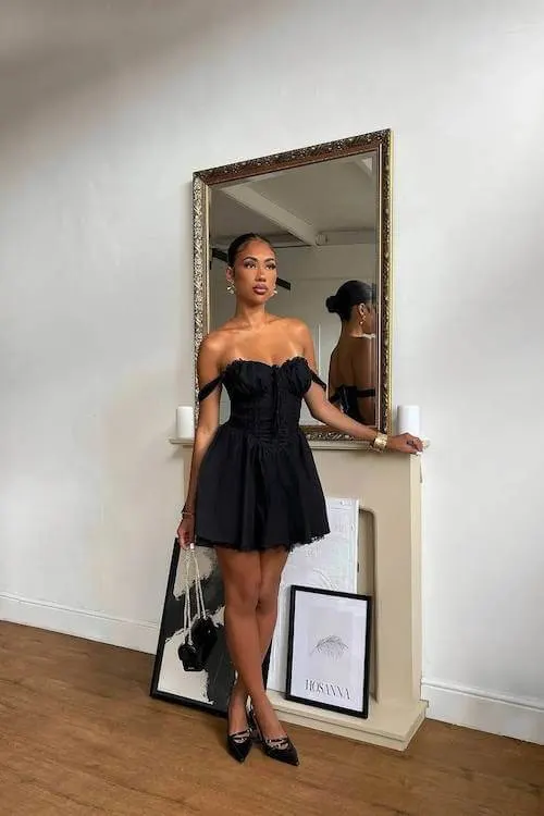 summer dinner date outfit women