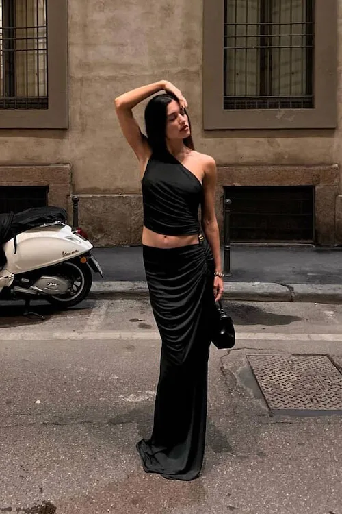 summer dinner date outfit women