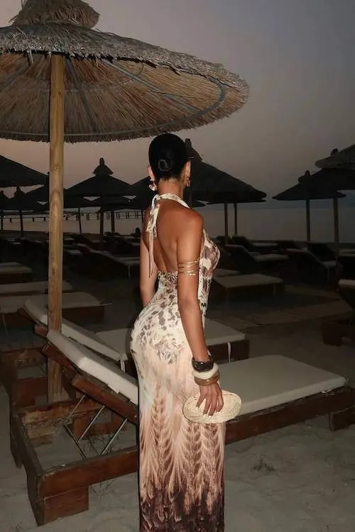 summer dinner date outfit women
