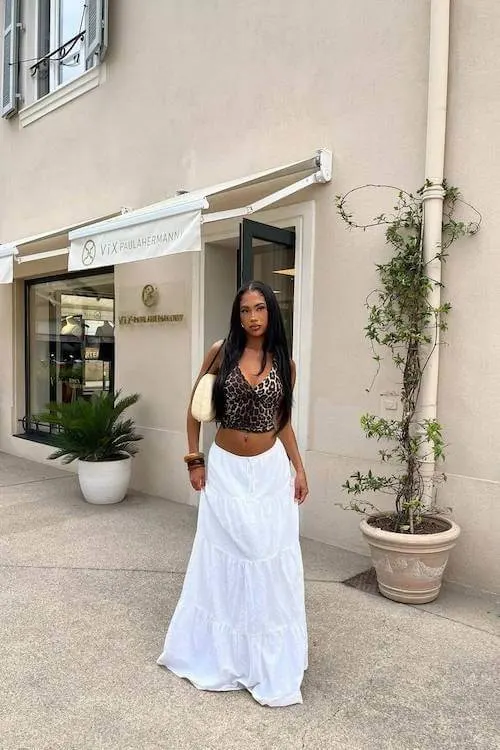 summer dinner date outfit women