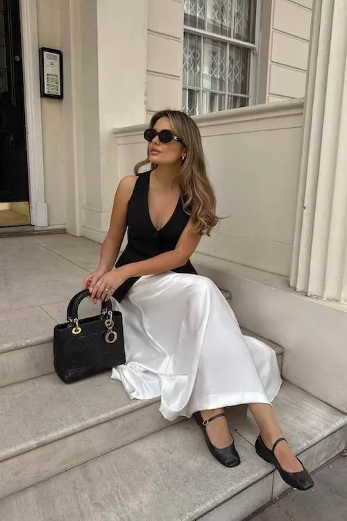 summer dinner date outfit women