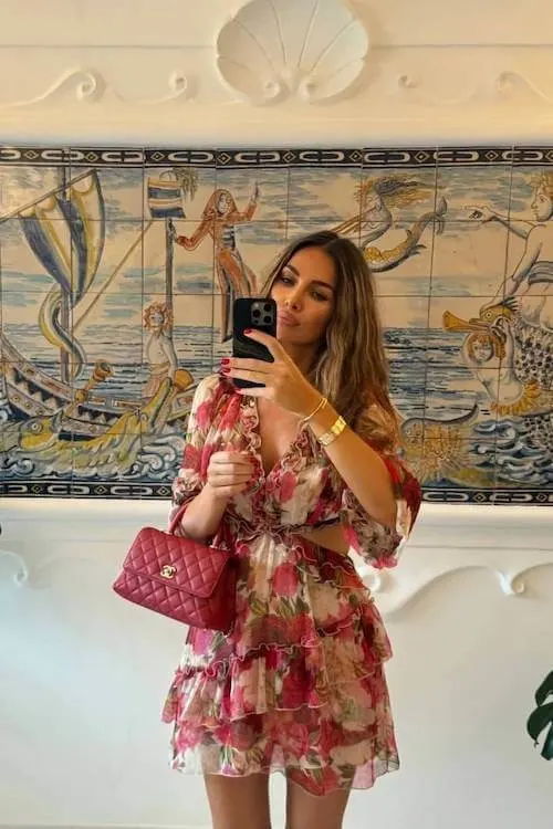 summer dinner date outfit women