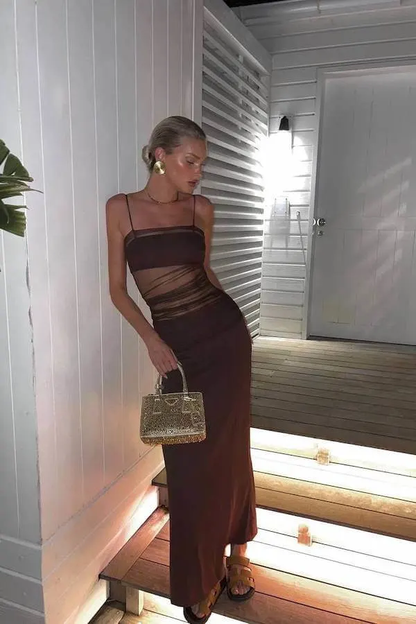 summer dinner date outfit