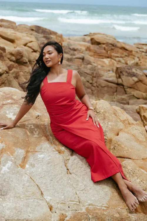 summer dinner date outfit women
