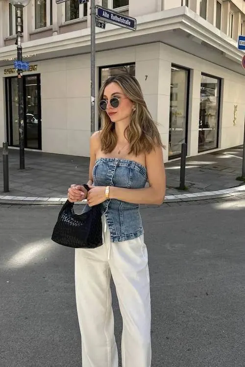 summer dinner date outfit women