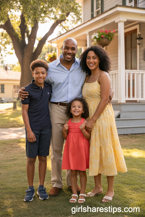 Dressy Summer Styles for Stepside Family Photos