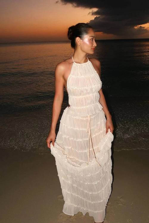 summer vacation outfits for beach and island
