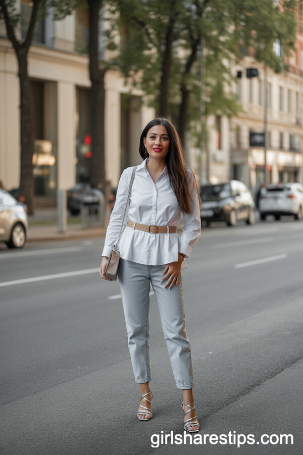 summer work outfits with jeans