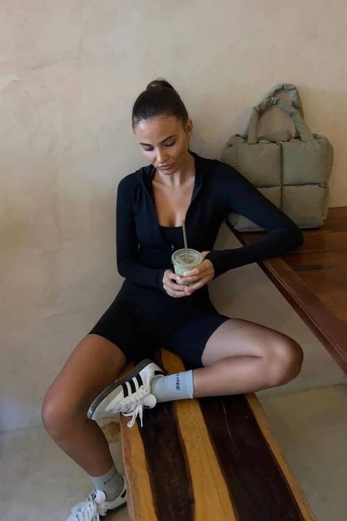 summer workout outfit