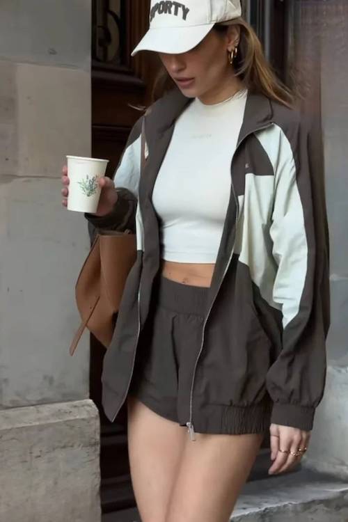 summer workout outfit