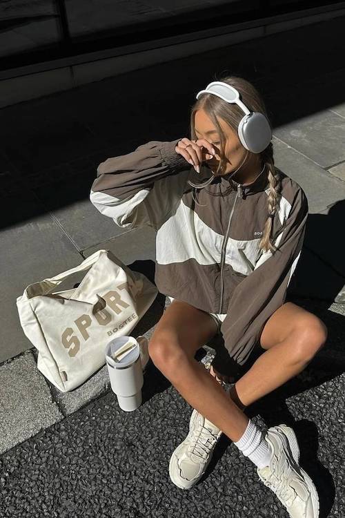 summer workout outfit