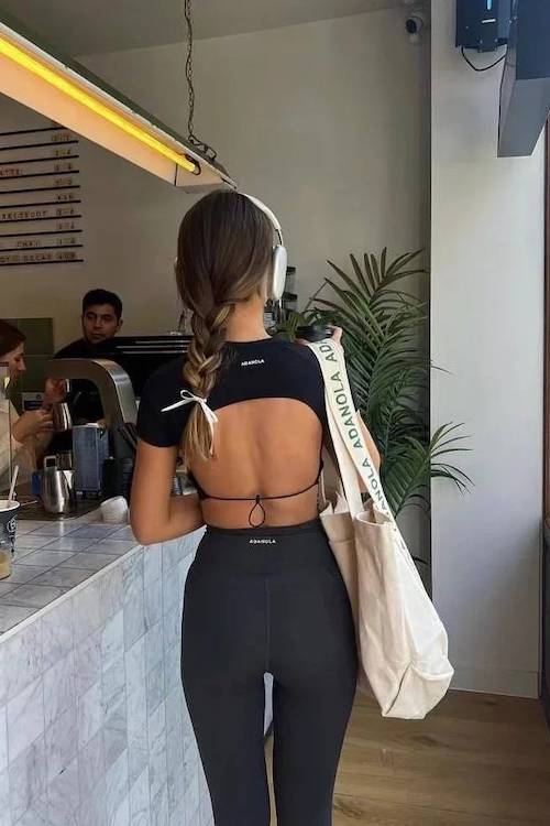 summer workout outfit