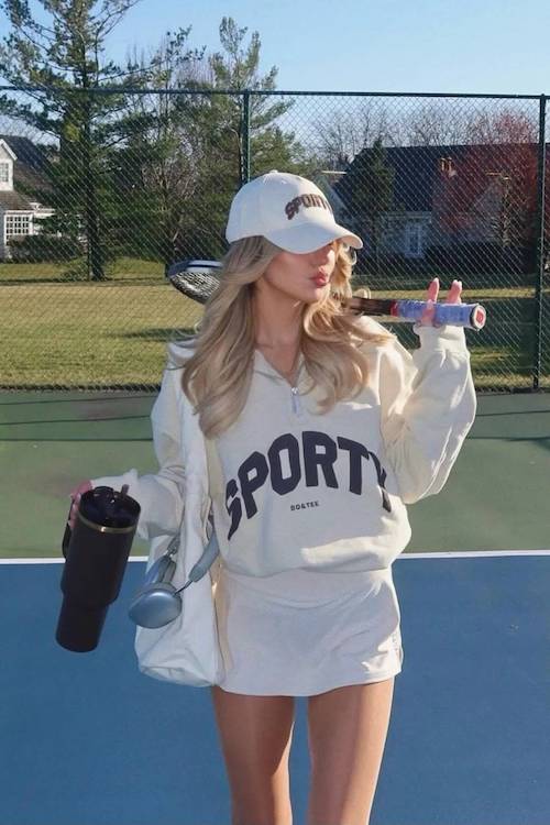 summer workout outfit