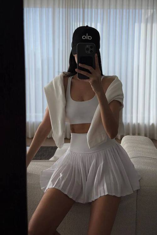 summer workout outfit
