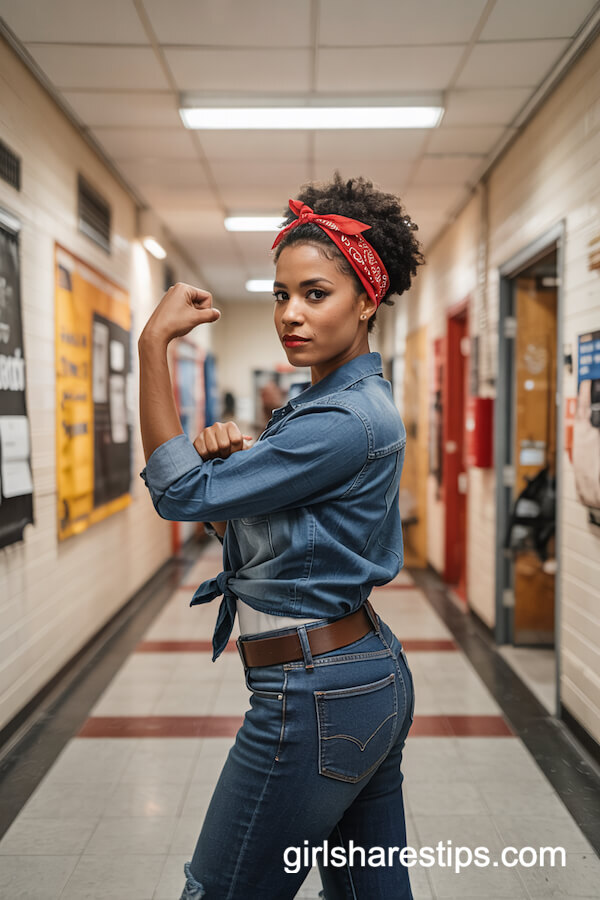 Rosie the Riveter Modern Twist
