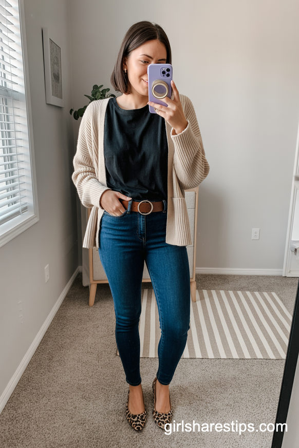 teacher jeans day outfit