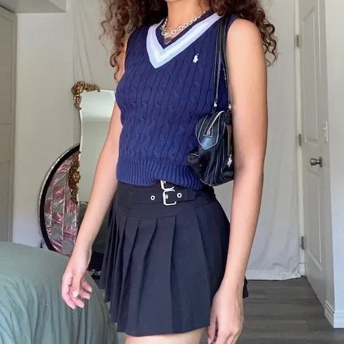 tennis skirt outfits