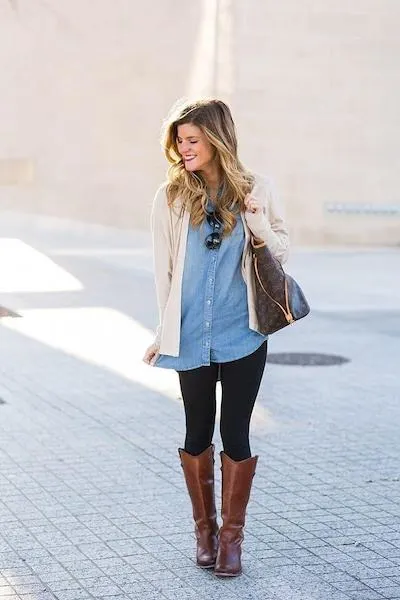 tops to wear with leggings