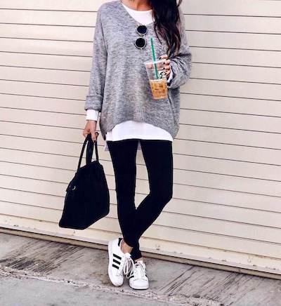 tops to wear with leggings