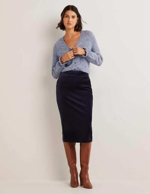 tops to wear with pencil skirt