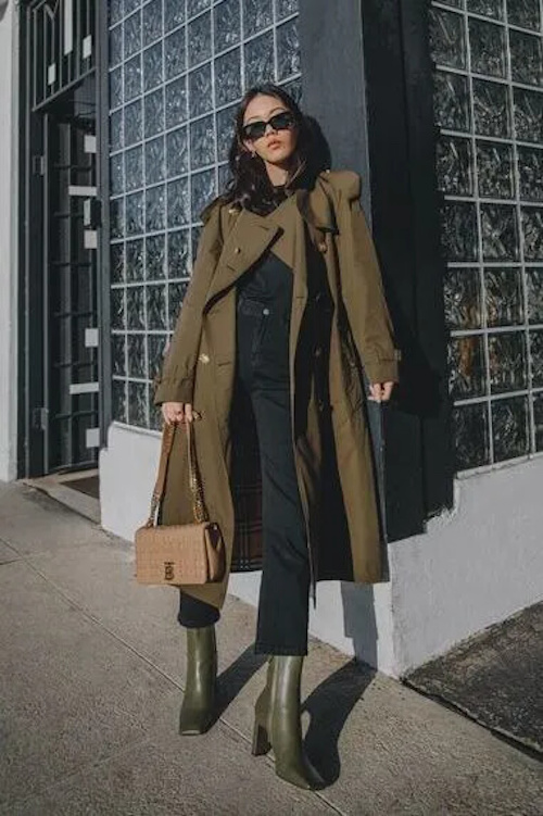 trench coat outfit ideas for women