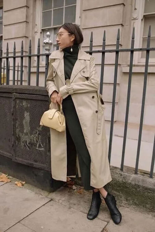 50 Best Trench Coat Outfit Ideas For Women To Copy Right Now 2023 Girl ...