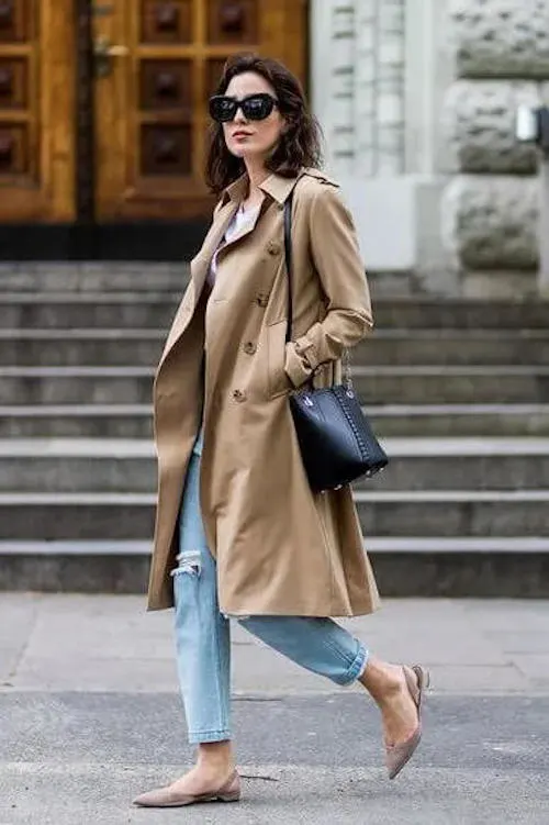 trench coat outfit ideas for women