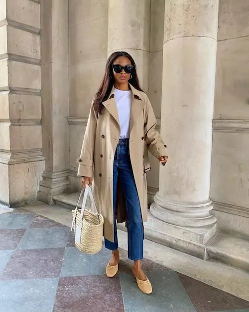 trench coat outfit ideas for women