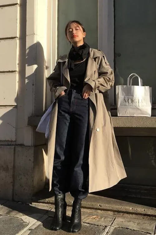 trench coat outfit ideas for women