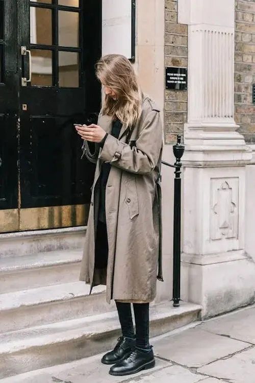 trench coat outfit ideas for women