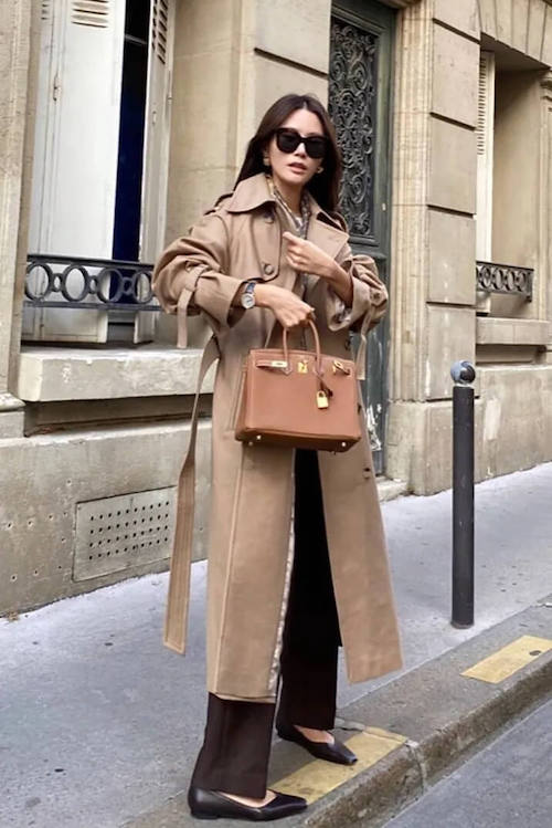 trench coat outfit ideas for women