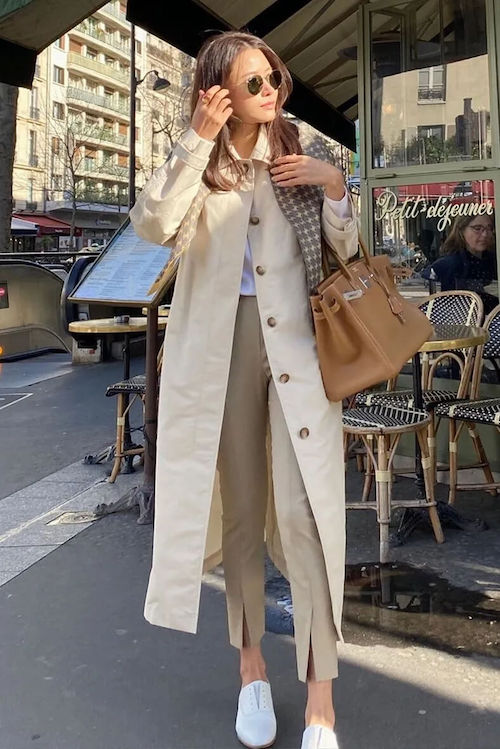 trench coat outfit ideas for women